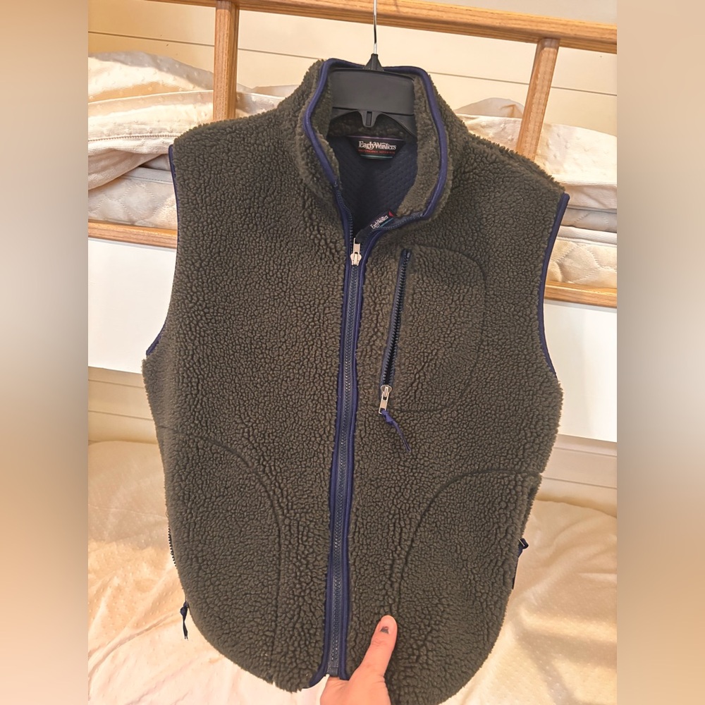 Vintage Early winters Men's  Fleece Vest size S